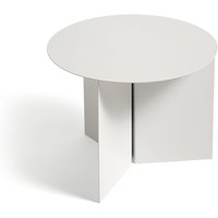 HAY - Slit Table Round Ø 45 x H 35.5 cm, weiß von Hay