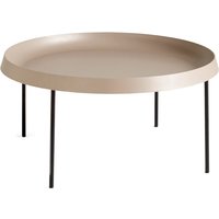 HAY - Tulou Coffee Table, Ø 75 x H 35 cm, mokka / schwarz von Hay