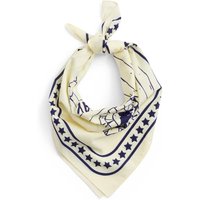 Hundehalstuch recycled off white/blue von Hay