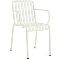 [NEUWERTIG] Hay Palissade Armlehnenstuhl Stuhl Outdoorstuhl Cremeweiß Gartenmöbel Möbel B-Ware von Hay