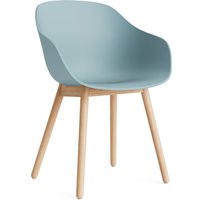 Stuhl About A Chair AAC212 Soaped Oak dusty blue 2.0 von Hay