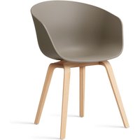 Stuhl About A Chair AAC22 Soaped Oak khaki 2.0 von Hay