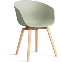 Stuhl About A Chair AAC22 Soaped Oak pastel green 2.0 von Hay