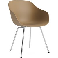Stuhl About A Chair AAC226 Chromed steel base clay 2.0 von Hay