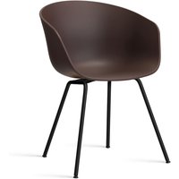 Stuhl About A Chair AAC26 Black powder coated Steel raisin 2.0 von Hay