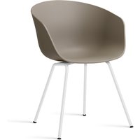 Stuhl About A Chair AAC26 White powder coated Steel khaki 2.0 von Hay