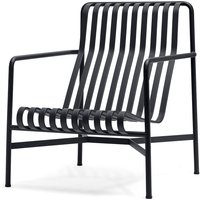 Stuhl Lounge High Palissade anthracite von Hay