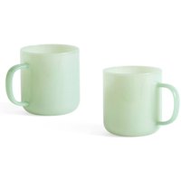 Tasse Set Borosilicate jade light green von Hay