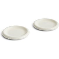 Teller Set Barro Plate off-white Ø24 von Hay