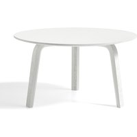 Tisch Bella Coffee Ø 60 cm white 39 cm H von Hay