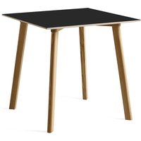 Tisch CPH Deux 210  water-based laquered oak ink black 200 cm L von Hay