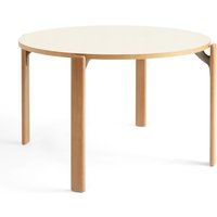 Esstisch Rey Table white/beech von Hay