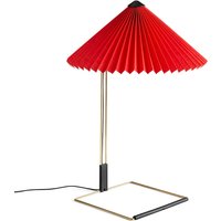 Tischleuchte Matin Table Lamp bright red 52 cm H von Hay