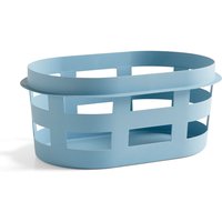 Wäschekorb Basket soft blue 24,5 cm H von Hay