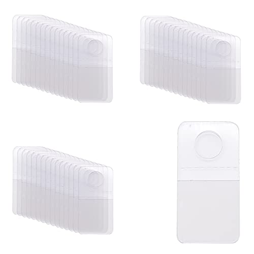 Hayaww 100 Pcs EurolochaufhäNger,AufhäNger Hang Tabs Kunststoff Selbstklebender Etikett HäNgen Tabs FüR EinzelhandelsgeschäFte,Boutiquen Und GeschäFte Zur PräSentation Verschiedener Produkte(Rundloch) Hayaww 100 Pcs EurolochaufhäNger,AufhäNger Hang Tabs Kunststoff Selbstklebender Etikett HäNgen Tabs FüR EinzelhandelsgeschäFte,Boutiquen Und GeschäFte Zur PräSentation Verschiedener Produkte(Rundloch) von Hayaww