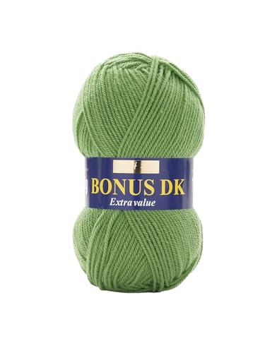 Hayfield Bonus DK Doppelstrick, Gras (825), 100 g von Sirdar von Sirdar