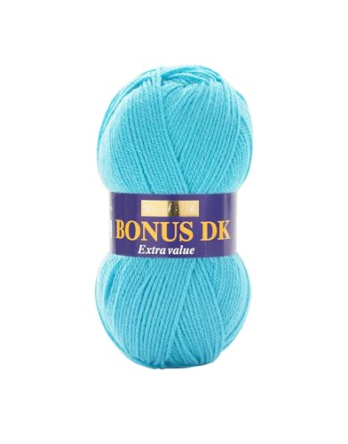 Hayfield Bonus DK Doppelstrick, Türkis (998), 100 g von Sirdar von Sirdar