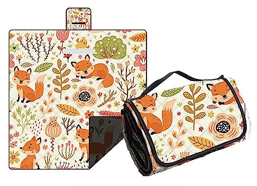 Hayisugal Picknickdecke Sandfrei Stranddecke Wasserdicht Campingdecke Waschbar Strandunterlage Tragbare Picknickdecke Soft für Strand,Picknick,Wandern,Reisen, Cute Fuchs, 150 x 200 cm Hayisugal Picknickdecke Sandfrei Stranddecke Wasserdicht Campingdecke Waschbar Strandunterlage Tragbare Picknickdecke Soft für Strand,Picknick,Wandern,Reisen, Cute Fuchs, 150 x 200 cm von Hayisugal