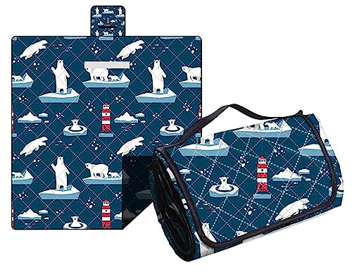 Hayisugal Picknickdecke Sandfrei Stranddecke Wasserdicht Campingdecke Waschbar Strandunterlage Tragbare Picknickdecke Soft für Strand,Picknick,Wandern,Reisen, Eisbär, 200 x 200 cm Hayisugal Picknickdecke Sandfrei Stranddecke Wasserdicht Campingdecke Waschbar Strandunterlage Tragbare Picknickdecke Soft für Strand,Picknick,Wandern,Reisen, Eisbär, 200 x 200 cm von Hayisugal