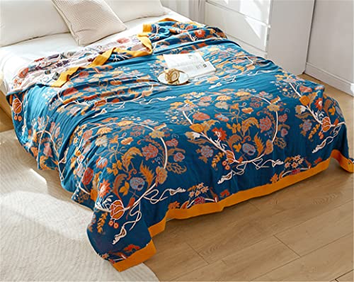 Hayisugal Tagesdecke 100％ Baumwolle Boho Decke Doppelseitig Kuscheldecke Bettüberwurf Couch überwurf Couchdecke kuschelig Wendedecke Kuscheldeck, Boho J, 200x230cm von Hayisugal