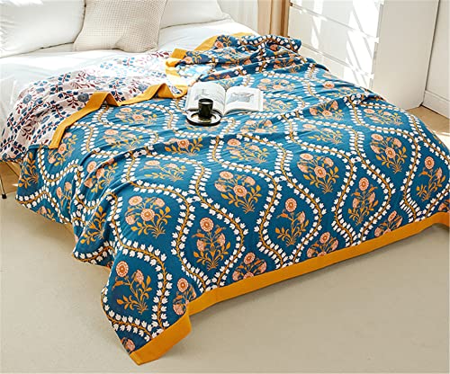 Hayisugal Tagesdecke 100％ Baumwolle Boho Decke Doppelseitig Kuscheldecke Bettüberwurf Couch überwurf Couchdecke kuschelig Wendedecke Kuscheldeck, Boho L, 200x230cm von Hayisugal