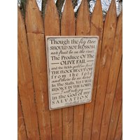 Custom Geschnitztes Holzschild Aus Holz - Habakkuh 317-18 von HayleesCloset