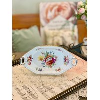 Hammersley Dresden Spray - Sammlerstück Vintage Fine China Wunderschöne Längliche Kuchenplatte Mit Kleinen Seitengriffen Muster Hammersley Dresden Spray - Sammlerstück Vintage Fine China Wunderschöne Längliche Kuchenplatte Mit Kleinen Seitengriffen Muster von HayleysCollectables