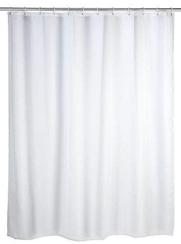 Hayrets DUSCHVORHANG Weiss EXTRA BREIT 250x180 Textil Badewannenvorhang Shower Curtain White von Hayrets