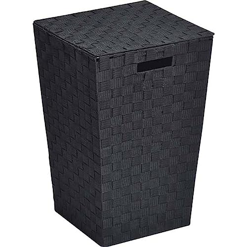 Tendance - Erweiterter polyester-wäschekorb - schwarz von Hayrets