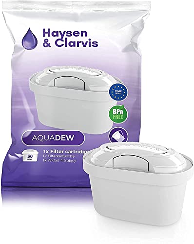 Haysen & Clarvis Wasserfilter Kartuschen Kompatibel mit Brita Maxtra, PearlCo, BWT, Dafi (12er Pack) von Haysen & Clarvis