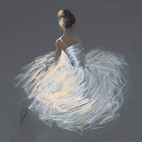 Hazel Bowman "Tutu, 85 x 85 cm, Leinwanddruck von Hazel Bowman
