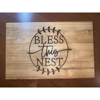 Bless This Nest - Schneidebrett von HazelGroveCustoms