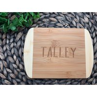 Mini Schneidebrett - Käsebrett Fleischbrett Personalisiertes Kleines Küchengeschenk von HazelGroveCustoms