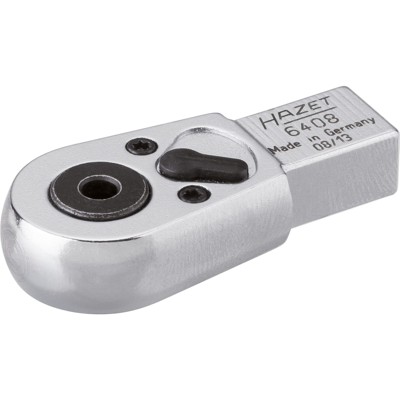 Bit-Einsteck-Umschaltknarre 6408, Einsteck-Vierkant 9 x 12mm, Sechskant 1/4" von Hazet