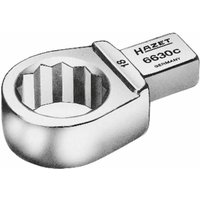 Einsteck-Ringschlüssel, Einsteck-Vierkant 9 x 12 mm, Außen-Doppel-Sechskant-Tractionsprofil, 22 mm - Hazet von Hazet