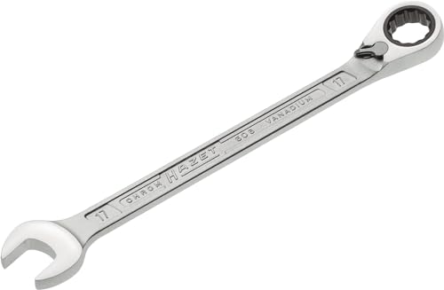 HAZET Ratschenschlüssel 606-17, Abtrieb: Außen-Doppel-Sechskant, Schlüsselweite: 17 mm, Betätigungswinkel (5°), Werkzeug für enge Schraubarbeiten an Fahrrad, Auto, etc. HAZET Ratschenschlüssel 606-17, Abtrieb: Außen-Doppel-Sechskant, Schlüsselweite: 17 mm, Betätigungswinkel (5°), Werkzeug für enge Schraubarbeiten an Fahrrad, Auto, etc. von Hazet