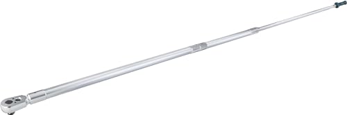 HAZET 1 Zoll Drehmomentschlüssel 6170-1CT, 800–2000 Nm, Länge 3033 mm, 4% Genauigkeit, mit 2-Komponenten-Griff, Sichtfenster, Codierringen und Safe Box von Hazet
