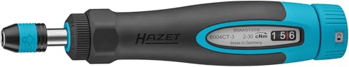 Hazet Drehmomentschraubendreher 6004CT-3, 1/4" mit Standardgriff, 0,02-0,3 Nm, 6% Genauigkeit, 196 mm Länge, umschaltbar rechts/links, Freilaufmechanismus Hazet Drehmomentschraubendreher 6004CT-3, 1/4" mit Standardgriff, 0,02-0,3 Nm, 6% Genauigkeit, 196 mm Länge, umschaltbar rechts/links, Freilaufmechanismus von Hazet