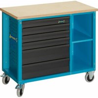 HAZET Fahrbare Werkbank 177W-6 Schubladen flach: 4 x 80 x 527 x 348 mm Schubladen hoch: 2 x 165 x 527 x 348 mm HAZET Fahrbare Werkbank 177W-6 Schubladen flach: 4 x 80 x 527 x 348 mm Schubladen hoch: 2 x 165 x 527 x 348 mm von Hazet