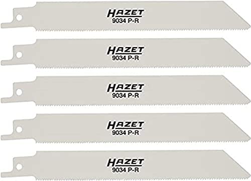 HAZET Reziprok Sägeblätter (5teilig, geschrägte gewellte Zahnung, für HAZET 9034 P-2) 9034 P-R/5 von Hazet