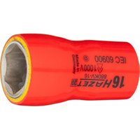HAZET Steckschlüssel-Einsatz Sechskant 880KV-16 Vierkant hohl 10 mm (3/8 Zoll) Außen-Sechskant-Tractionsprofil 16 mm von Hazet