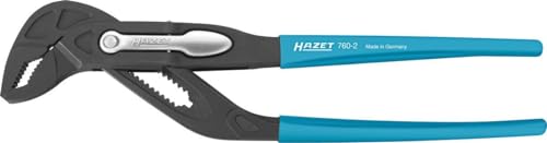 HAZET Universal-Zange 760-2 | robuste Wasserpumpenzange für universellen Werkstatt-Einsatz, hohe Spannweite: 50 mm, Schnelleinstellung bei geschlossenen Zangenschenkeln ohne Umgreifen von Hazet