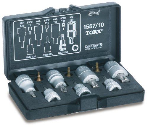 Hazet 1557/10 TORX® Einsatz-Satz von Hazet