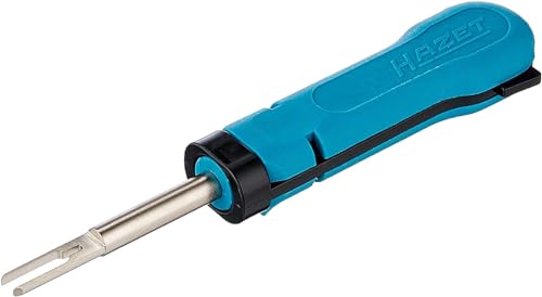 HAZET Entriegelungswerkzeug 4672-12 I Flachsteckkontakte mit zwei Rastzungen/Kontaktbreite 4,8 mm I für Störungen durch Fehlverbindungen von Hazet