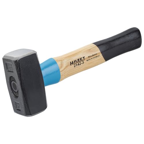 Hazet Fäustel (Stahl-Stielschutzhülse Bluguard, Hickoryholz, 1250 g, Länge: 270 mm) 2142-2 von Hazet