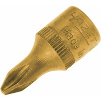Schraubendreher-Steckschlüsseleinsatz 8506-PH2 ∙ 1/4 Zoll (6,3 mm) Vierkant hohl ∙ Kreuzschlitz Profil ph ∙ sw PH2 von Hazet