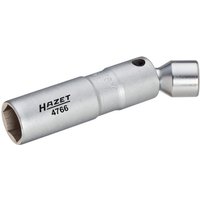 Zündkerzen-Schlüssel, Vierkant hohl 10 mm (3/8), Außen-Sechskant Profil, 16 mm, 58, Art.Nr. 4766 - Hazet von Hazet