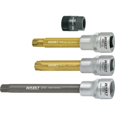 Keil(rippen)riemenscheibe-Werkzeug-Satz 4641/4, 1/2" Vierkant, 4-teilig von Hazet