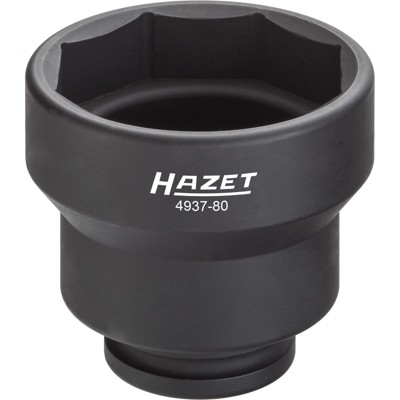 Nfz Achsmutter-Steckschlüssel 4937-80, Vierkant hohl 20mm (3/4") von Hazet