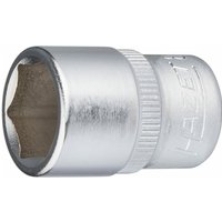 Hazet - Steckschlüsseleinsatz 850-12 ∙ 1/4 Zoll (6,3 mm) Vierkant hohl ∙ Außen Sechskant-Tractionsprofil ∙ sw 12 mm von Hazet